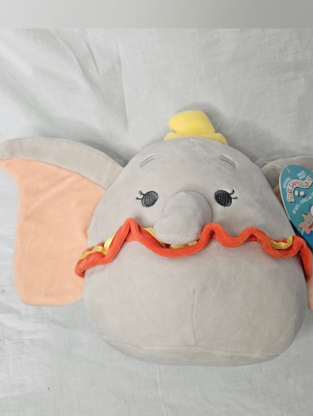 Dumbo Disney 8” Squishmallow Plush Elephant